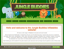 Tablet Screenshot of junglebuddies.co.uk